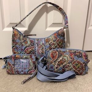 Vera Bradley Paisley Crossbody Bundle